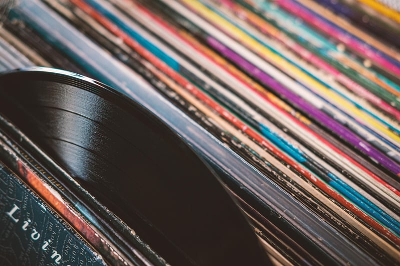 Vinyl Record Clocks